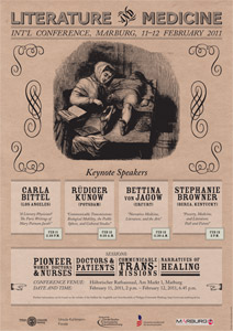 Poster für die Tagung Literature and Medicine